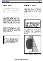 Preview for 20 page of Dehler 35 cws Owner'S Handbook Manual