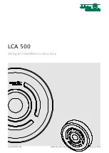 Deister electronic LCA 500 Wiring And Installation Instructions preview