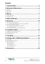 Preview for 4 page of Deister electronic TranSpeed TSU 200 Wiring And Installation Instruction