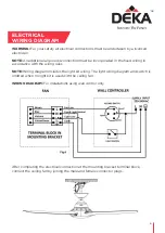 Preview for 6 page of Deka DKA210328 Instruction Manual