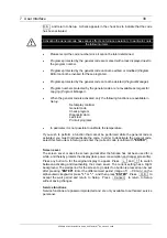 Preview for 38 page of Dekema Austromat D4 Operating Instructions Manual