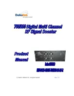 Preview for 1 page of Dekolink Deko4078SD Product Manual
