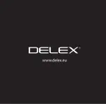 Preview for 32 page of DELEX DEL9000 Manual