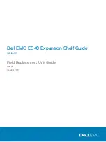 Dell EMC ES40 Field Replacement Unit Manual preview