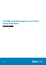 Dell EMC PowerFlex Appliance Owner'S Manual preview