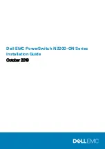 Preview for 1 page of Dell EMC PowerSwitch N3200-ON Series Installation Manual