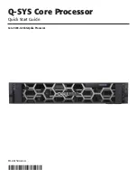 Dell EMC Q-SYS 5200-G2 Quick Start Manual preview