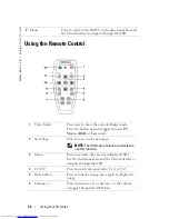 Preview for 16 page of Dell 1100MP Owner'S Manual