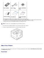 Preview for 3 page of Dell 5330dn - Workgroup Laser Printer B/W User Manual