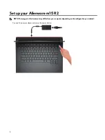 Preview for 4 page of Dell Alienware m15 R2 Setup And Specifcations