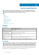 Preview for 8 page of Dell D11S Setup And Specifications