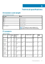 Preview for 13 page of Dell D15S Setup And Specifications Manual