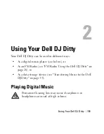 Preview for 19 page of Dell DJ Ditty Owner'S Manual