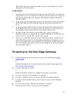 Preview for 15 page of Dell Edge Gateway 5000 Series Installation And Operation Manual