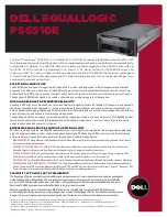 Dell Equallogic PS6510e Features preview