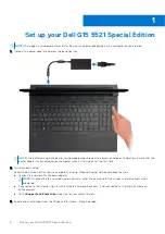 Preview for 4 page of Dell G15 5521 Special Edition Setup And Specifications