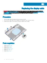 Preview for 84 page of Dell G3 15 Service Manual