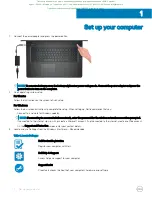 Preview for 4 page of Dell G3 17 Setup And Specifications