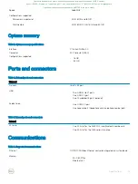 Preview for 13 page of Dell G3 17 Setup And Specifications