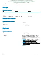 Preview for 15 page of Dell G3 17 Setup And Specifications