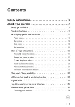 Preview for 3 page of Dell G3223D User Manual