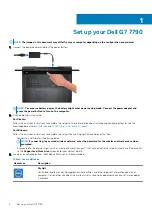 Preview for 4 page of Dell G7 7790 Setup And Specifications