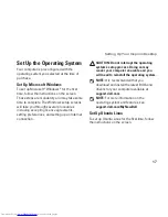 Preview for 19 page of Dell Inspiron 0M41FVA00 Setup Manual