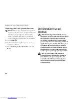 Preview for 58 page of Dell Inspiron 1122 Setup Manual