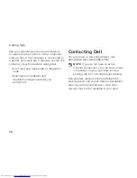 Preview for 72 page of Dell Inspiron 1122 Setup Manual