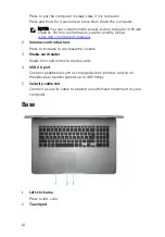 Preview for 10 page of Dell Inspiron 17 7000 Series Setup And Specifications