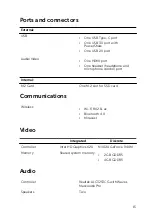 Preview for 15 page of Dell Inspiron 17 7000 Series Setup And Specifications