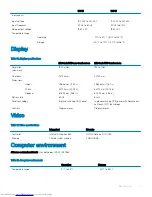 Preview for 21 page of Dell Inspiron 24 5000 Series Setup And Speci?Cations