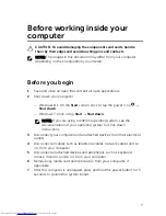 Preview for 7 page of Dell Inspiron 3050 Service Manual