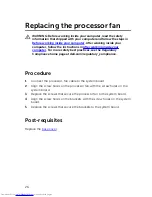 Preview for 26 page of Dell Inspiron 3050 Service Manual