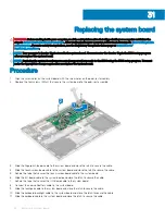 Preview for 52 page of Dell Inspiron 7390 2n1 Service Manual