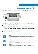 Preview for 4 page of Dell Inspiron 7586 Setup And Specifications