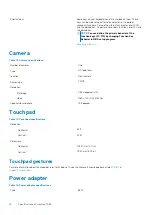 Preview for 16 page of Dell Inspiron 7586 Setup And Specifications