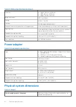 Preview for 20 page of Dell Latitude 5424 Rugged Setup And Specifications