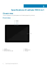 Preview for 6 page of Dell Latitude 7210 Setup And Specifications Manual