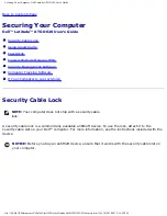 Preview for 62 page of Dell Latitude ATG D620 User Manual
