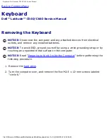 Preview for 22 page of Dell Latitude C540 Series Service Manual
