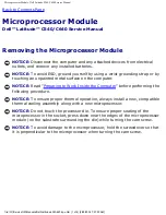 Preview for 47 page of Dell Latitude C540 Series Service Manual