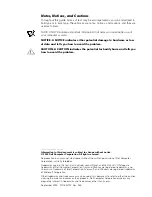 Preview for 3 page of Dell Latitude C800 System Information Manual