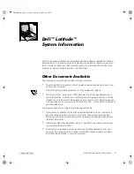 Preview for 4 page of Dell Latitude CPt S System Information Manual