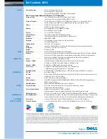 Preview for 2 page of Dell Latitude D510 Specifications