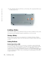 Preview for 18 page of Dell Latitude D810 Quick Reference Manual