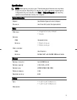 Preview for 5 page of Dell Latitude E6420 ATG Setup And Features Information