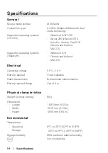 Preview for 14 page of Dell MS5320W User Manual