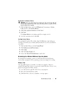 Preview for 63 page of Dell OPTIPLEX 740 Quick Reference Manual