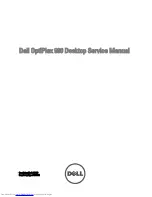 Dell OptiPlex 790 Service Manual preview